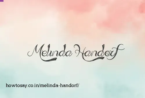 Melinda Handorf