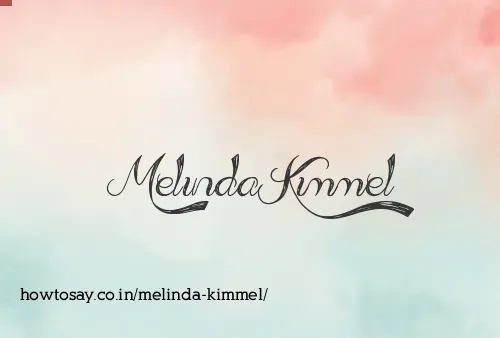Melinda Kimmel