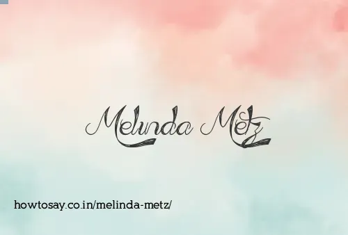 Melinda Metz