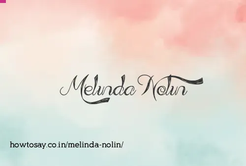 Melinda Nolin