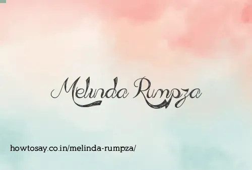 Melinda Rumpza
