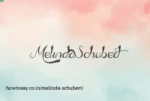 Melinda Schubert