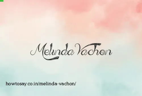Melinda Vachon