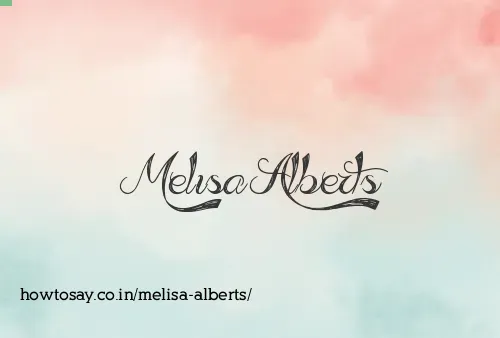 Melisa Alberts