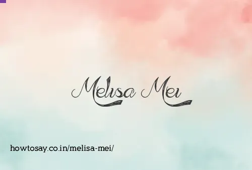 Melisa Mei