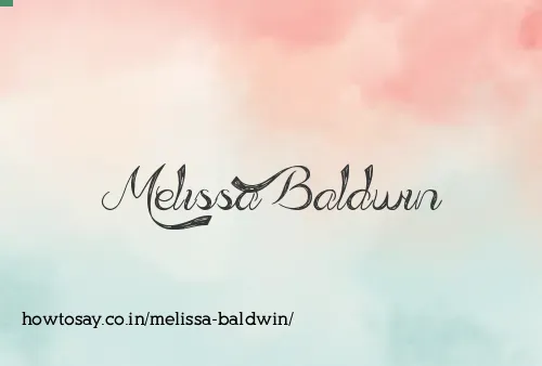 Melissa Baldwin