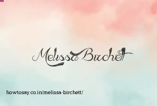 Melissa Birchett
