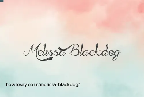 Melissa Blackdog