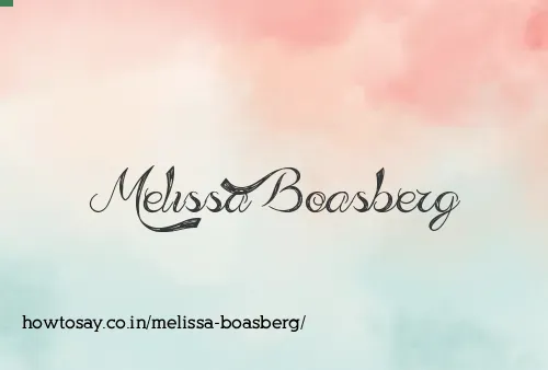 Melissa Boasberg