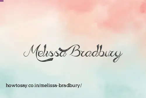 Melissa Bradbury