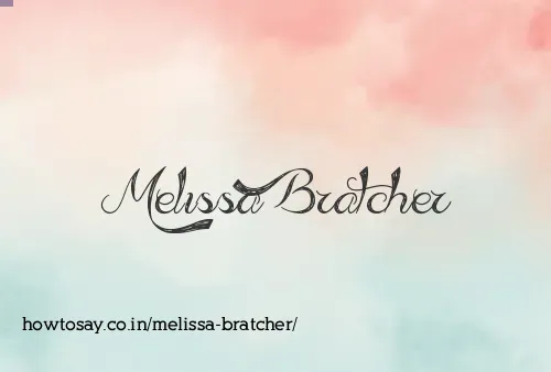 Melissa Bratcher