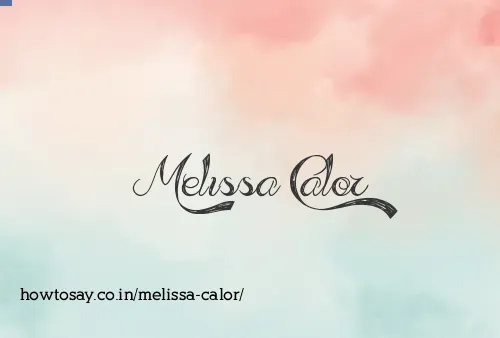 Melissa Calor