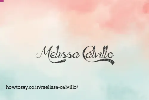 Melissa Calvillo