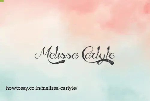 Melissa Carlyle