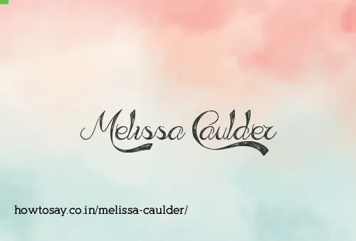 Melissa Caulder