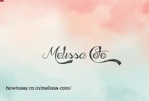Melissa Coto