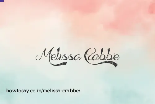Melissa Crabbe