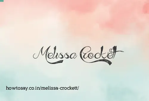 Melissa Crockett