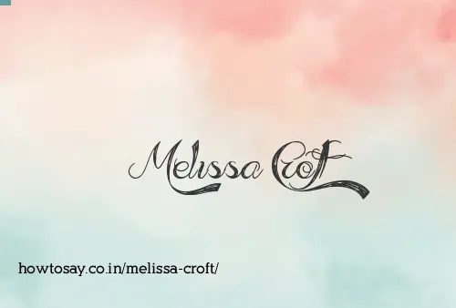 Melissa Croft
