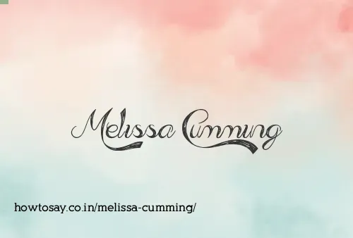 Melissa Cumming