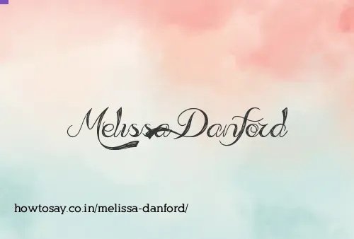 Melissa Danford