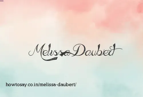 Melissa Daubert
