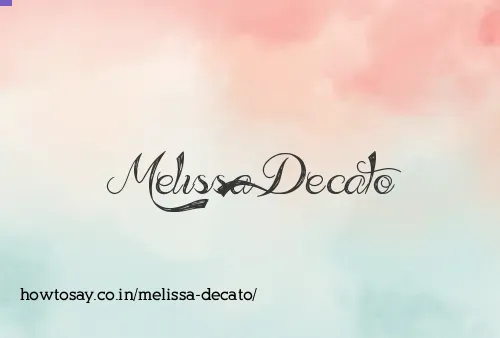 Melissa Decato