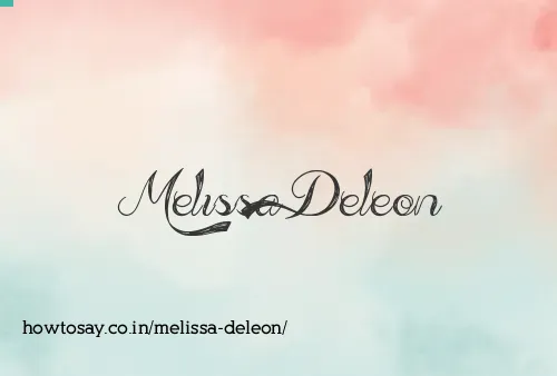 Melissa Deleon