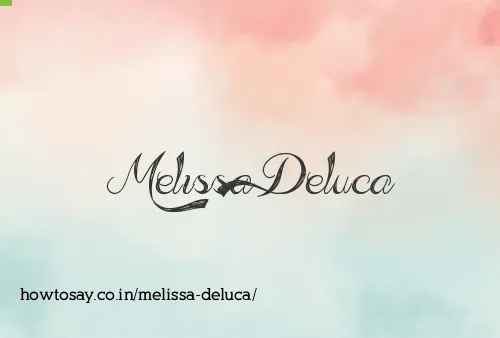 Melissa Deluca