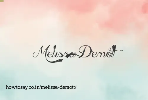 Melissa Demott