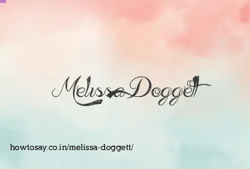 Melissa Doggett