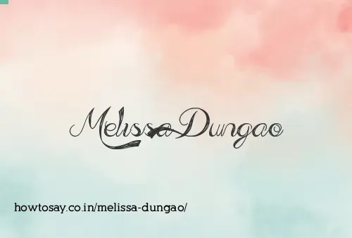 Melissa Dungao