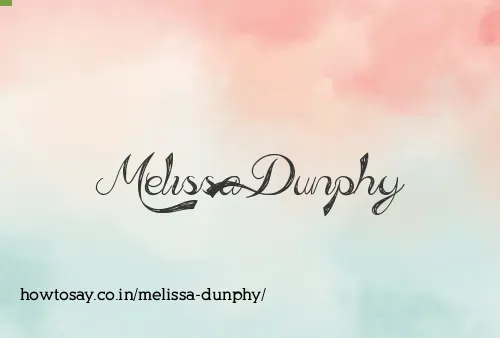 Melissa Dunphy
