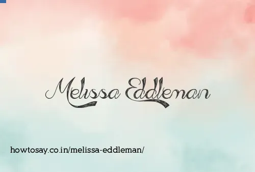 Melissa Eddleman