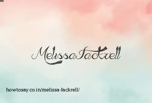 Melissa Fackrell