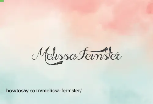 Melissa Feimster