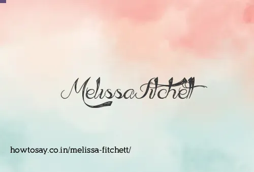 Melissa Fitchett