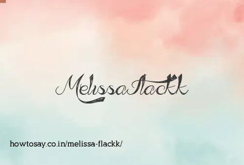 Melissa Flackk