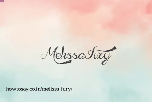 Melissa Fury