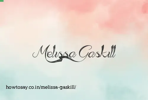 Melissa Gaskill