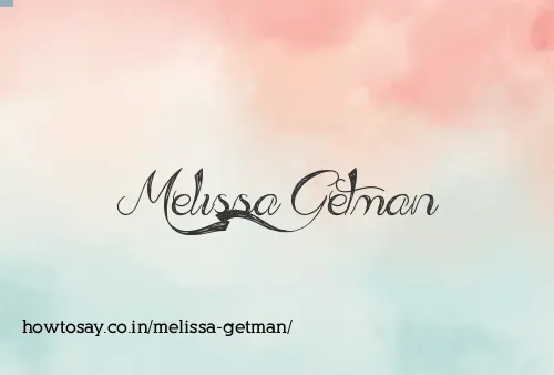 Melissa Getman