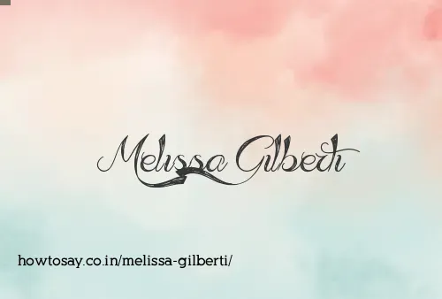 Melissa Gilberti