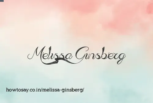 Melissa Ginsberg