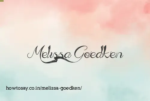 Melissa Goedken
