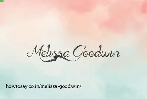 Melissa Goodwin
