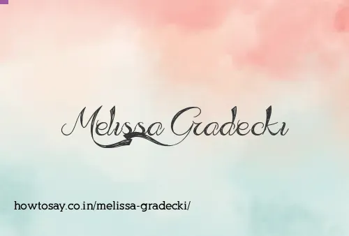 Melissa Gradecki