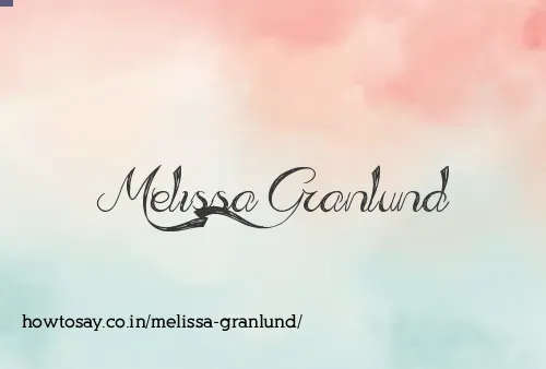 Melissa Granlund
