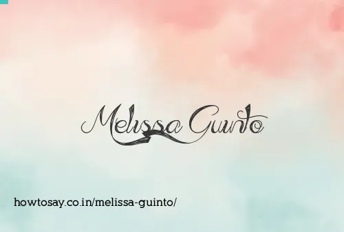 Melissa Guinto