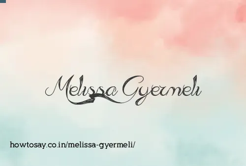 Melissa Gyermeli