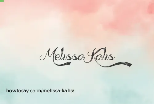 Melissa Kalis